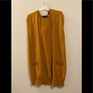 Mustard cardigan